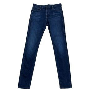Adriano Goldschmied Jeans Women's 27 Blue The Farrah Skinny High Rise Denim